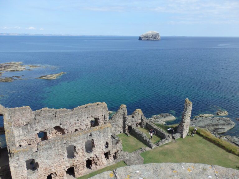 Bass Rock from Tantallon July 2018 768x576