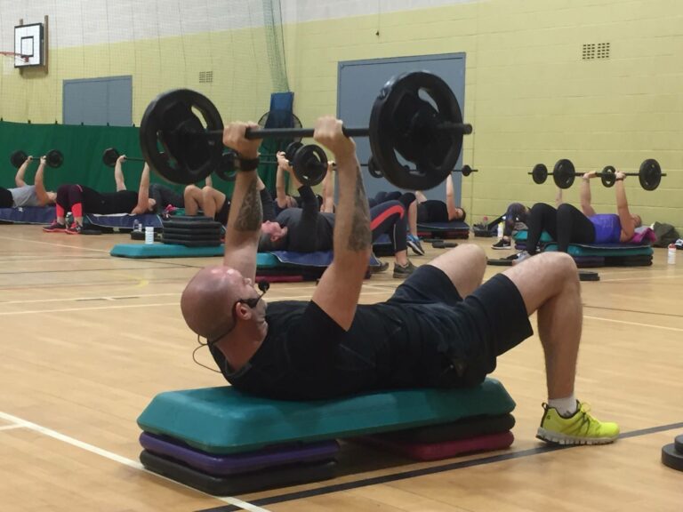 Aubigny Bodypump Class Visit East Lothian 768x576