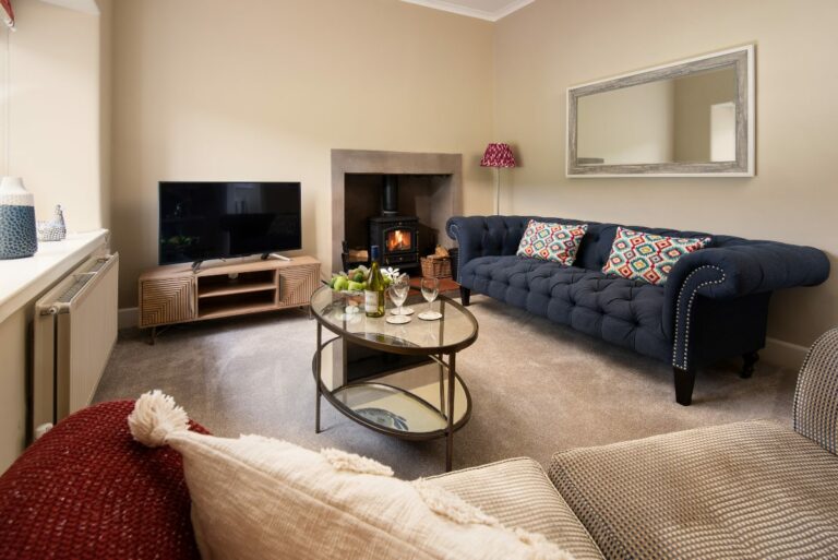 Birch Cottage Dunglass Living Room Visit East Lothian 768x513