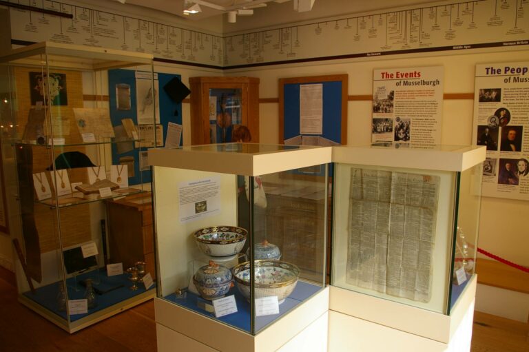 Musselburgh Museum Display Visit East Lothian 768x511