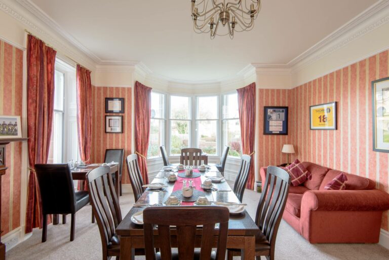 North Berwick Golf Lodge Dining Room Visit East Lothian 768x513