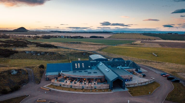 Whitekirk Hill Aerial View Visit East Lothian 1 768x431