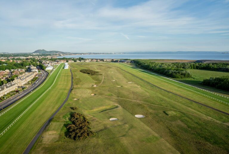 Musselburgh Links Aerial View Visit East Lothian 768x518