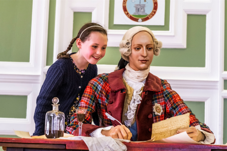 Prestonpans Museum Girl with Figure Visit East Lothian 768x514