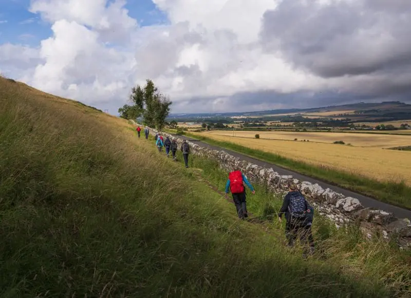 Walking in the Lammermuirs