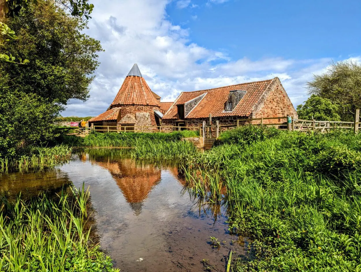 Vegan-EV-Travellers-Trip-to-East-Lothian-Preston-Mill