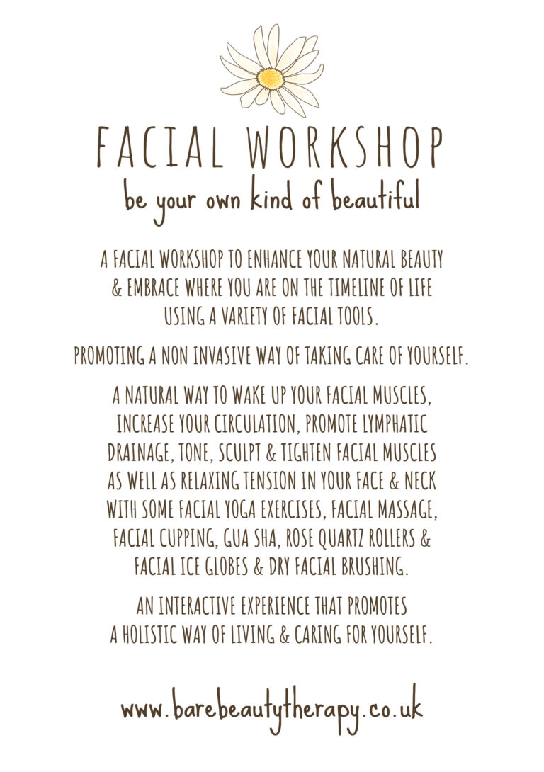 Facial Workshop Facial Workshop